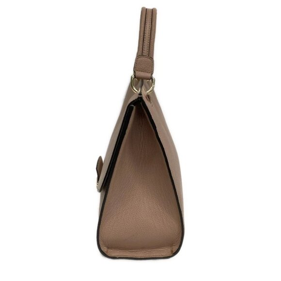 FURLA Julia - Pink Leather Handbag - Picture 2 of 10